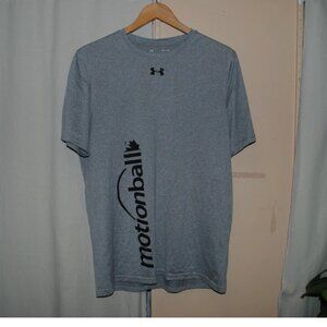 Under Armour Gray Active Wear Shirt Small Loose Heatgear Special Olympics 2018
